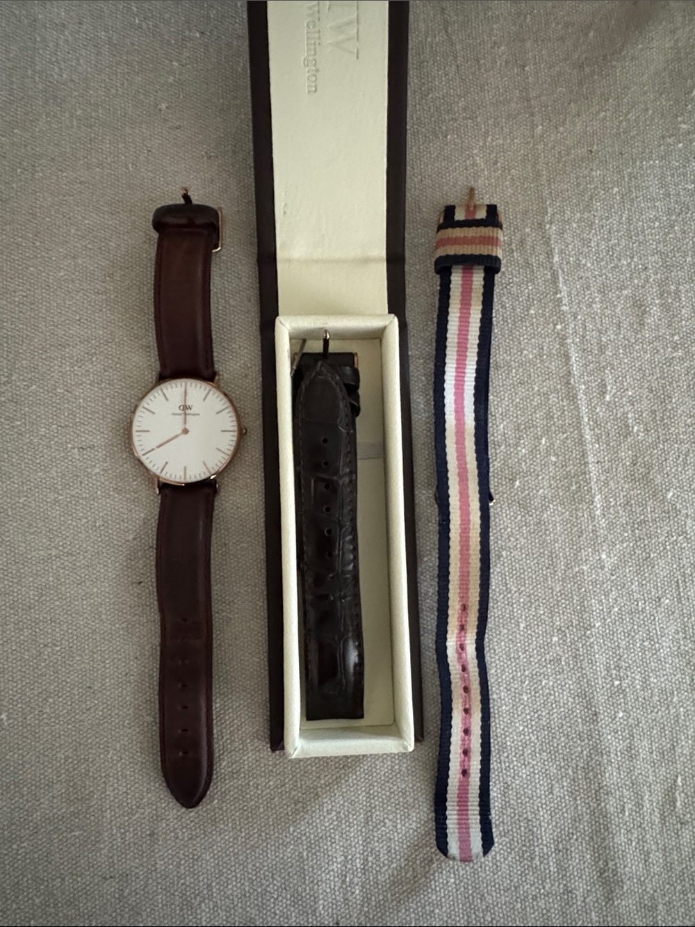 Daniel Wellington Brown Leather Watch